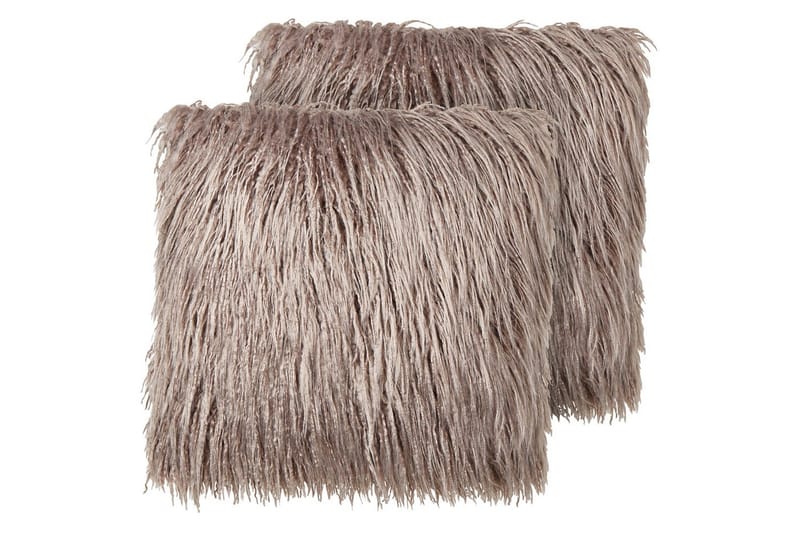 Pynteputer Corokia sett av 2 Beige - Beige - Hagemøbler & utemiljø - Puter - Hageputer