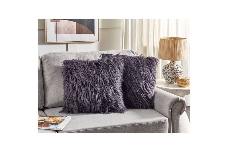 Pynteputer Corokia sett av 2 Grå - Grå - Hagemøbler & utemiljø - Puter - Hageputer