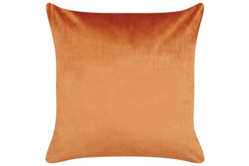 Pynteputer Crocus sett á 2 Oransje/gull - Oransje/gull - Hagemøbler & utemiljø - Puter - Hageputer