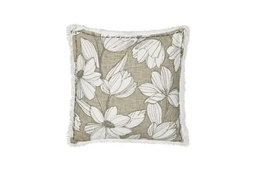 Pynteputer Cyanotis-sett à 2 Hvit/Grønn - Hvit/Grønn - Hagemøbler & utemiljø - Puter - Hageputer