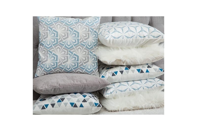 Pynteputer Daisy sett av 2 Beige - Beige - Hagemøbler & utemiljø - Puter - Hageputer ute