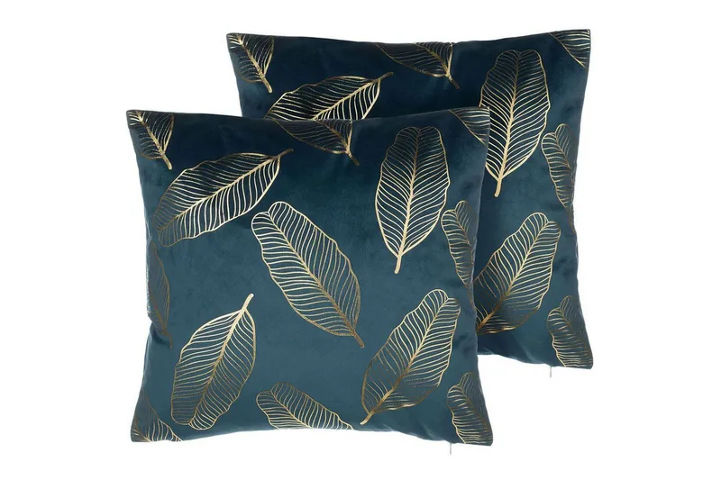 Pynteputer Freesia sett av 2 Blå/gull, Blå/gull