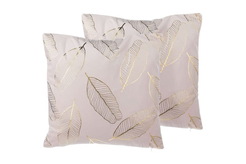 Pynteputer Freesia sett av 2 Rosa/gull, Rosa/gull