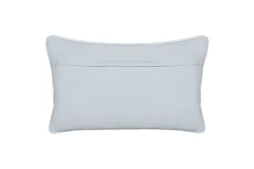 Pynteputer Gazania sett av 2 Grå/hvit, Rektangulær - Grå/hvit, Rektangulær - Hagemøbler & utemiljø - Puter - Hageputer