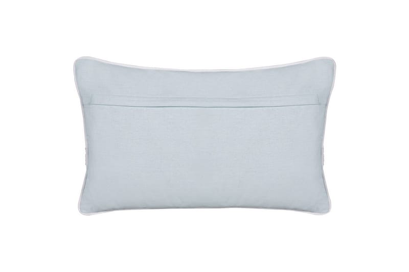 Pynteputer Gazania sett av 2 Grå/hvit, Rektangulær - Grå/hvit, Rektangulær - Hagemøbler & utemiljø - Puter - Hageputer