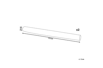 Pynteputer Gladiolus sett á 2 Brun - Brun - Hagemøbler & utemiljø - Puter - Hageputer
