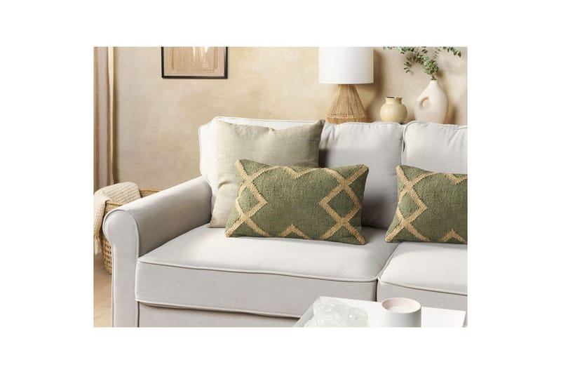 Pynteputer Gopi sett med 2 Rektangulær - Rektangulær - Hagemøbler & utemiljø - Puter - Hageputer