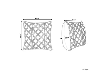Pynteputer Goreme sett med 2 Beige - Beige - Hagemøbler & utemiljø - Puter - Hageputer