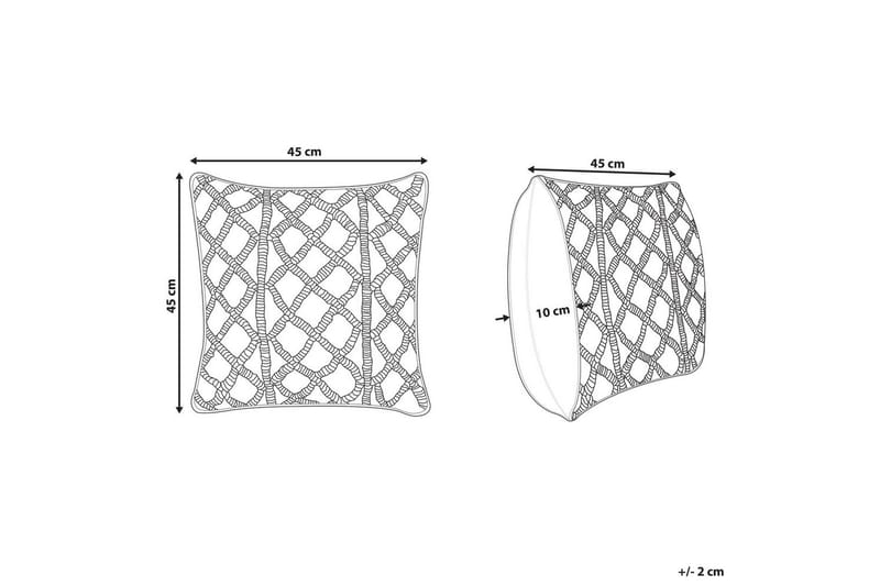 Pynteputer Goreme sett med 2 Beige - Beige - Hagemøbler & utemiljø - Puter - Hageputer