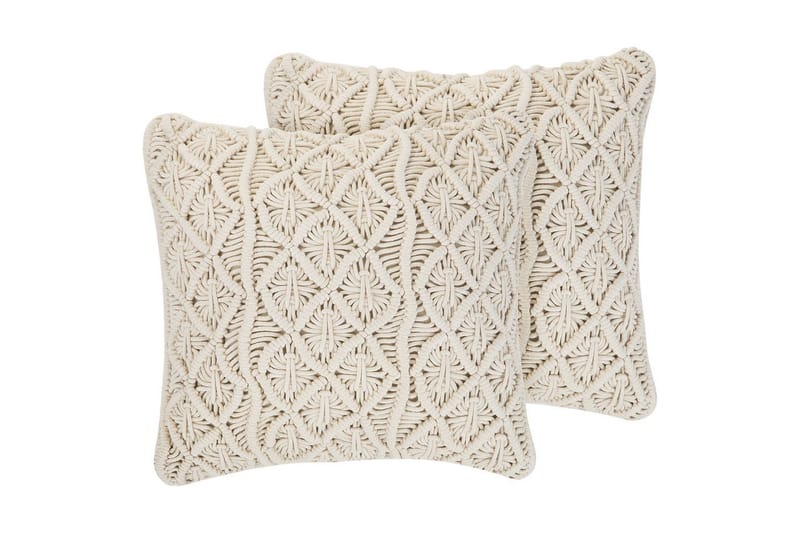 Pynteputer Goreme sett med 2 Beige - Beige - Hagemøbler & utemiljø - Puter - Hageputer