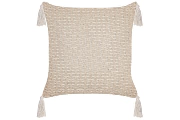 Pynteputer Hakone sett med 2 Beige, Firkantet - Beige, Firkantet - Hagemøbler & utemiljø - Puter - Sofaputer & benkeputer