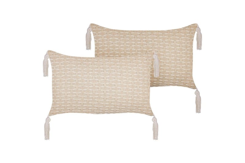Pynteputer Hakone sett med 2 Beige, Rektangulær, Beige, Rektangulær