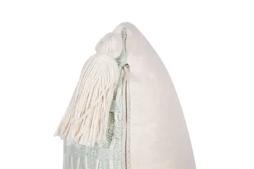 Pynteputer Hakone sett med 2 Grønn/beige, Rektangulær - Grønn/beige, Rektangulær - Hagemøbler & utemiljø - Puter - Hageputer