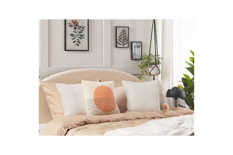 Pynteputer Heliotrope sett med 2 Firkantet - Firkantet - Hagemøbler & utemiljø - Puter - Hageputer