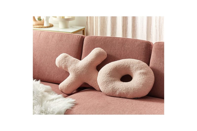 Pynteputer Hesperis sett med 2 Rosa - Rosa - Hagemøbler & utemiljø - Puter - Hageputer