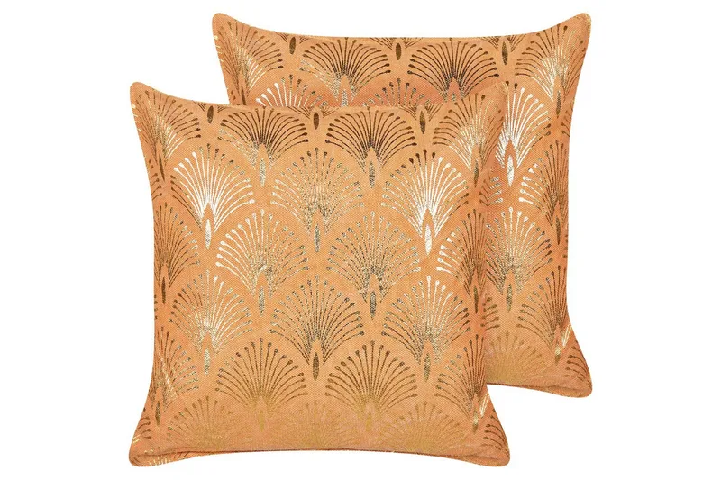 Pynteputer Hoya sett à 2 Oransje/gull, Oransje/gull