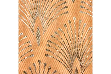 Pynteputer Hoya sett à 2 Oransje/gull - Oransje/gull - Hagemøbler & utemiljø - Puter - Hageputer