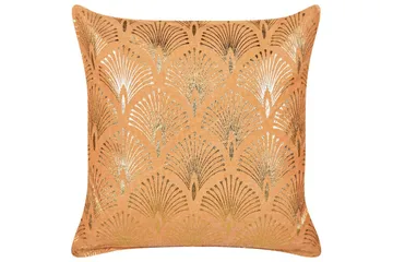 Pynteputer Hoya sett à 2 Oransje/gull - Oransje/gull - Hagemøbler & utemiljø - Puter - Hageputer