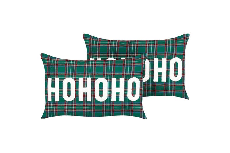 Pynteputer Joycandy sett av 2 Grønn/rød/svart/hvit, Rektangulær, Grønn/rød/svart/hvit, Rektangulær