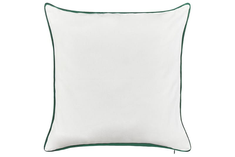 Pynteputer Joycandy sett av 2 Hvit/Rød/Grønn, Firkantet - Hvit/Rød/Grønn, Firkantet - Hagemøbler & utemiljø - Puter - Hageputer