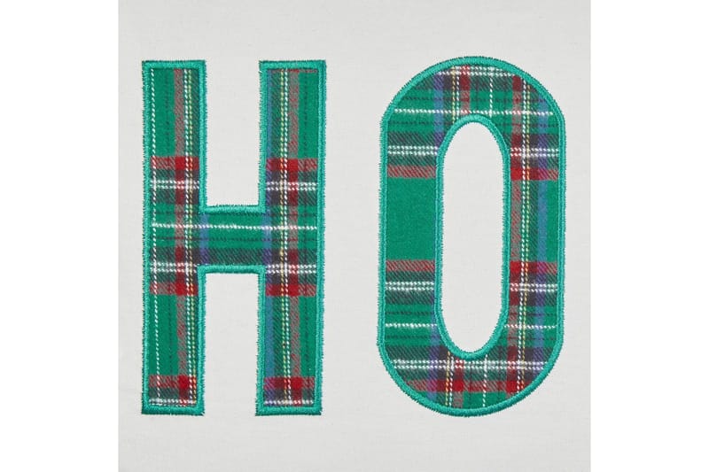 Pynteputer Joycandy sett av 2 Hvit/Rød/Grønn, Firkantet - Hvit/Rød/Grønn, Firkantet - Hagemøbler & utemiljø - Puter - Hageputer