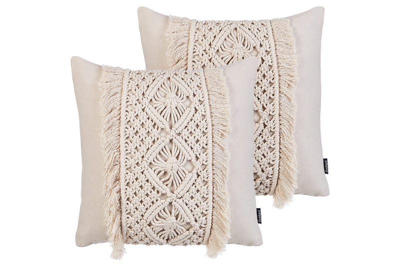 Pynteputer Kalam sett med 2 Beige, Beige