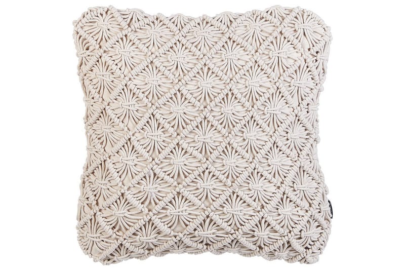 Pynteputer Kizkalesi sett av 2 Beige - Beige - Hagemøbler & utemiljø - Puter - Hageputer