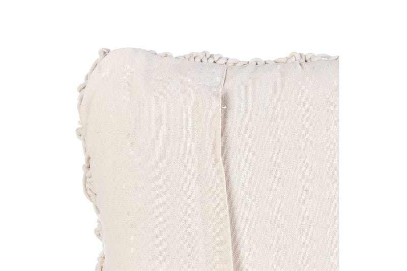 Pynteputer Kizkalesi sett av 2 Beige - Beige - Hagemøbler & utemiljø - Puter - Sofaputer & benkeputer