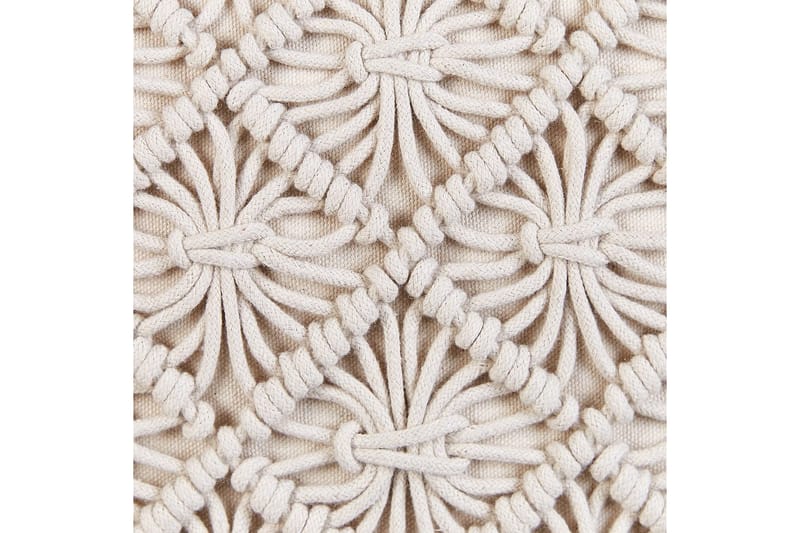 Pynteputer Kizkalesi sett av 2 Beige - Beige - Hagemøbler & utemiljø - Puter - Sofaputer & benkeputer