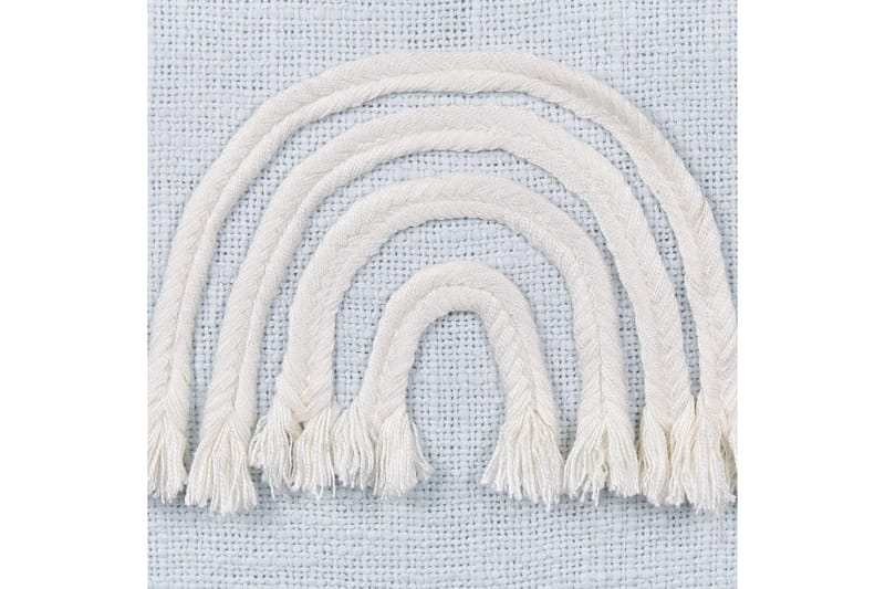 Pynteputer Leea sett med 2 Blå/Hvit - Blå/Hvit - Hagemøbler & utemiljø - Puter - Hageputer