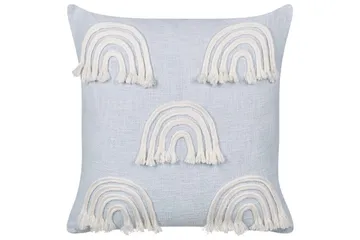 Pynteputer Leea sett med 2 Blå/Hvit - Blå/Hvit - Hagemøbler & utemiljø - Puter - Hageputer