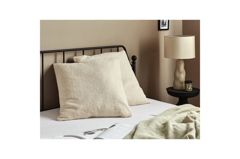Pynteputer Leuzea sett med 2 Beige, 60x60 cm - Beige, 60x60 cm - Hagemøbler & utemiljø - Puter - Hageputer