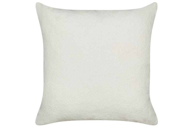 Pynteputer Leuzea sett med 2 Hvit, 60x60 cm - Hvit, 60x60 cm - Hagemøbler & utemiljø - Puter - Hageputer