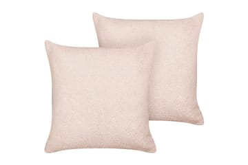 Pynteputer Leuzea sett med 2 Rosa, 45x45 cm