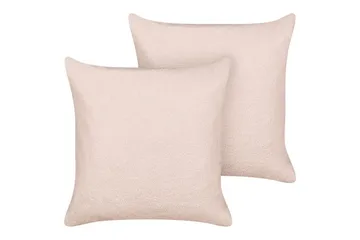 Pynteputer Leuzea sett med 2 Rosa, 60x60 cm - Rosa, 60x60 cm - Hagemøbler & utemiljø - Puter - Hageputer