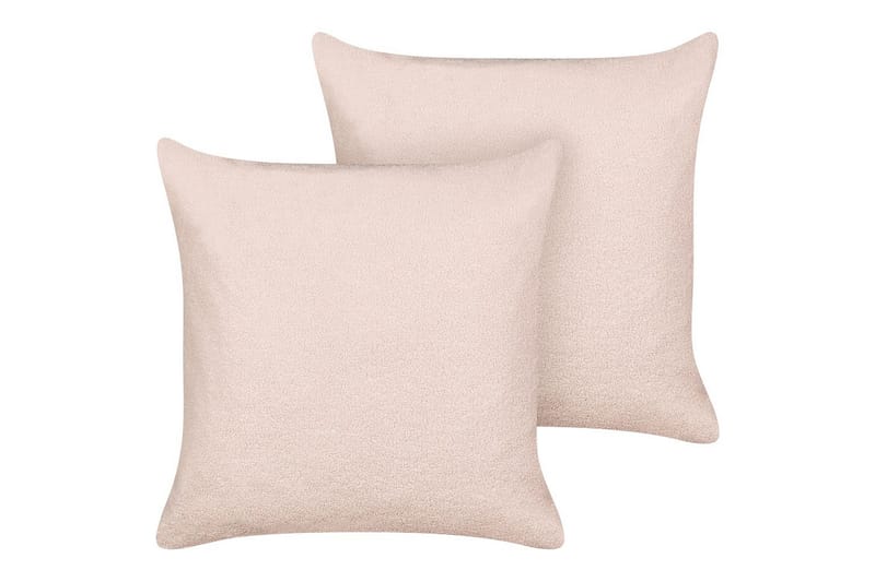 Pynteputer Leuzea sett med 2 Rosa, 60x60 cm - Rosa, 60x60 cm - Hagemøbler & utemiljø - Puter - Hageputer