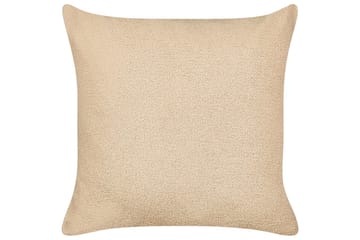 Pynteputer Leuzea sett med 2 Sandbeige, 60x60 cm - Sandbeige, 60x60 cm - Hagemøbler & utemiljø - Puter - Hageputer