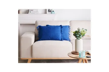 Pynteputer Maba sett med 2 Blå - Blå - Hagemøbler & utemiljø - Puter - Hageputer