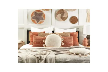 Pynteputer Madia sett med 2 Beige - Beige - Hagemøbler & utemiljø - Puter - Hageputer