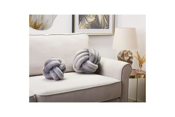 Pynteputer Malni Grå, 20x20x20 cm - Grå, 20x20x20 cm - Tekstiler & tepper - Pute & putetrekk - Pynteputer