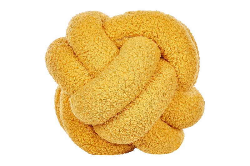 Pynteputer Malni Gul, 19x19x19 cm - Gul, 19x19x19 cm - Hagemøbler & utemiljø - Puter - Hageputer ute