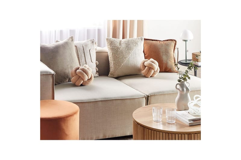 Pynteputer Malni sett med 2 Beige - Beige - Hagemøbler & utemiljø - Puter - Hageputer
