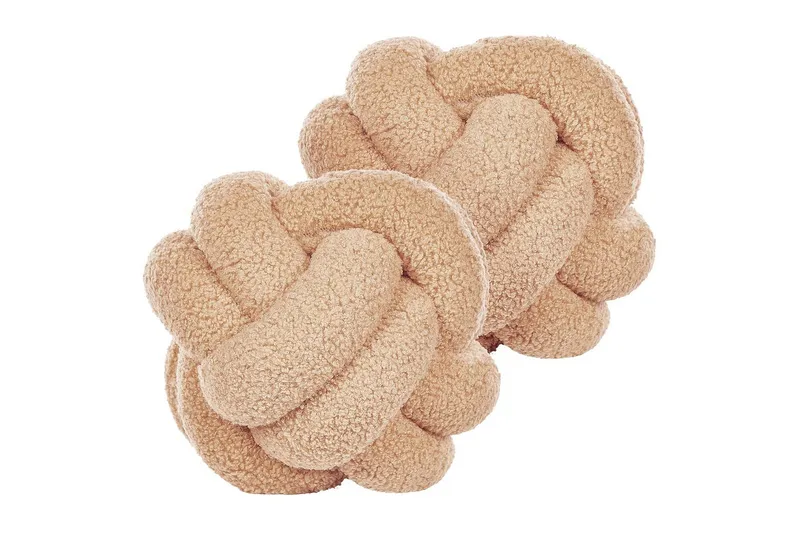 Pynteputer Malni sett med 2 Beige, Beige