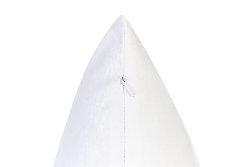 Pynteputer Marula sett av 2 Hvit/Svart - Hvit/Svart - Hagemøbler & utemiljø - Puter - Hageputer