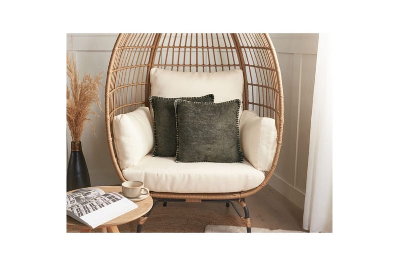 Pynteputer Melur sett på 2 Grå - Grå - Hagemøbler & utemiljø - Puter - Hageputer