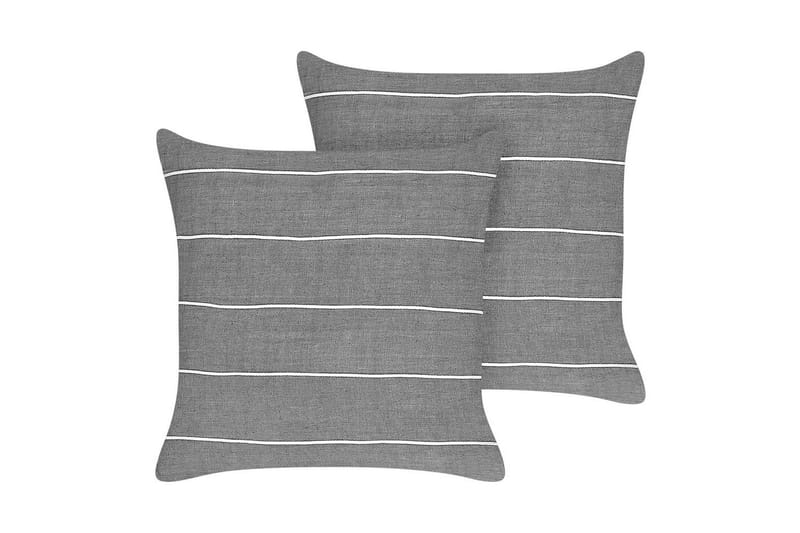 Pynteputer Milas sett med 2 Grå/hvit, Grå/hvit