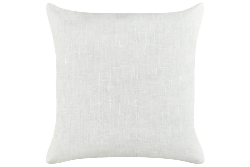 Pynteputer Milas sett med 2 Hvit/Beige - Hvit/Beige - Hagemøbler & utemiljø - Puter - Hageputer