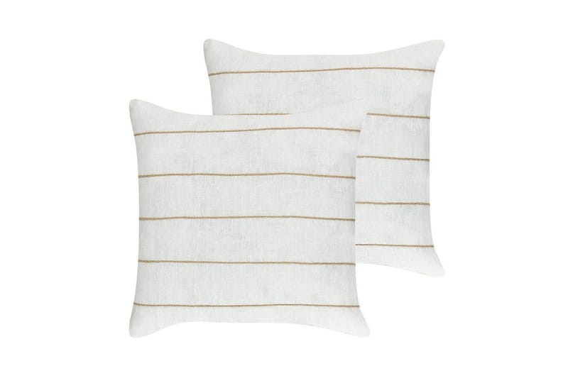 Pynteputer Milas sett med 2 Hvit/Beige, Hvit/Beige