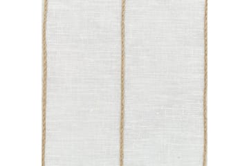 Pynteputer Milas sett med 2 Hvit/Beige - Hvit/Beige - Hagemøbler & utemiljø - Puter - Hageputer