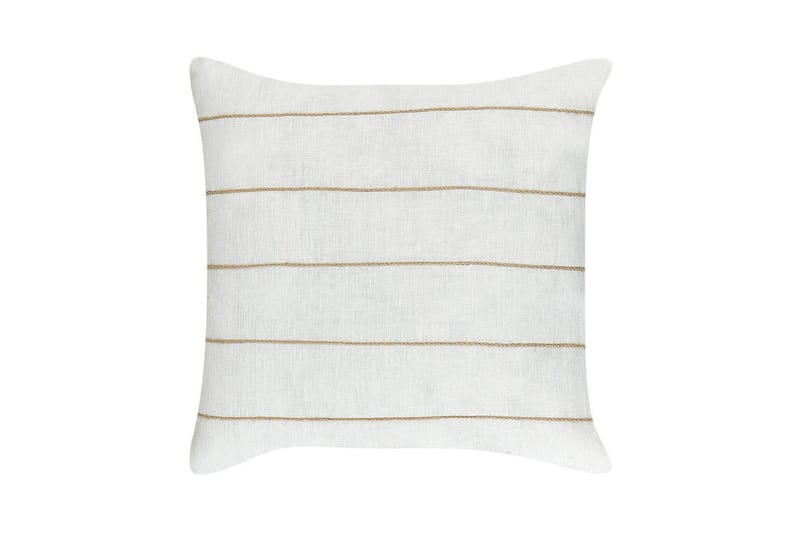 Pynteputer Milas sett med 2 Hvit/Beige - Hvit/Beige - Hagemøbler & utemiljø - Puter - Hageputer